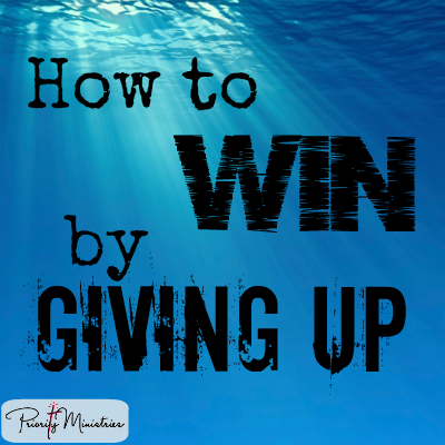 How to win by giving up