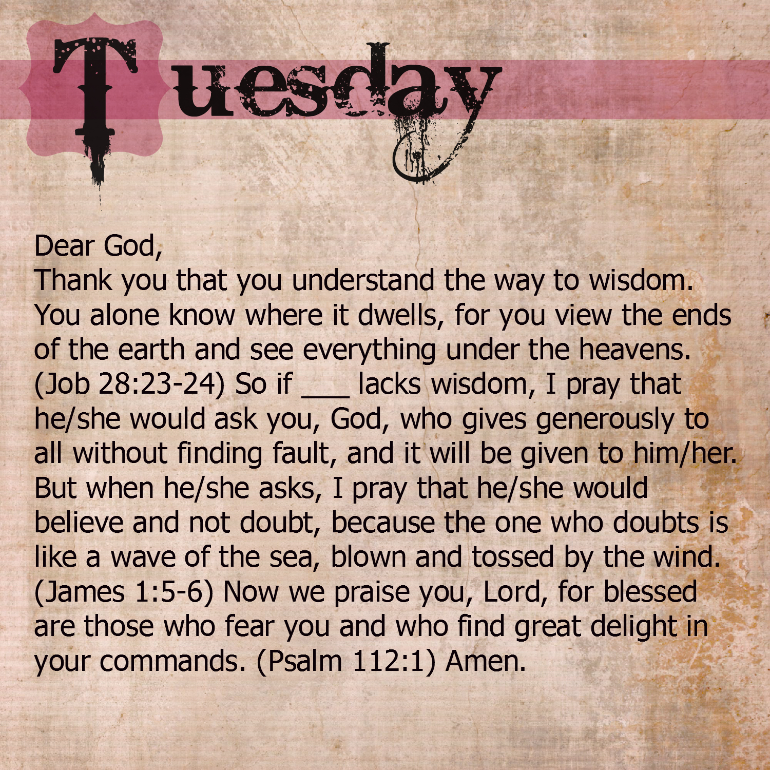Tuesday Blessings Quotes. QuotesGram