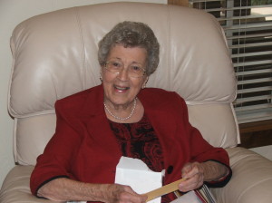 My beautiful 96-year-old grandmother!
