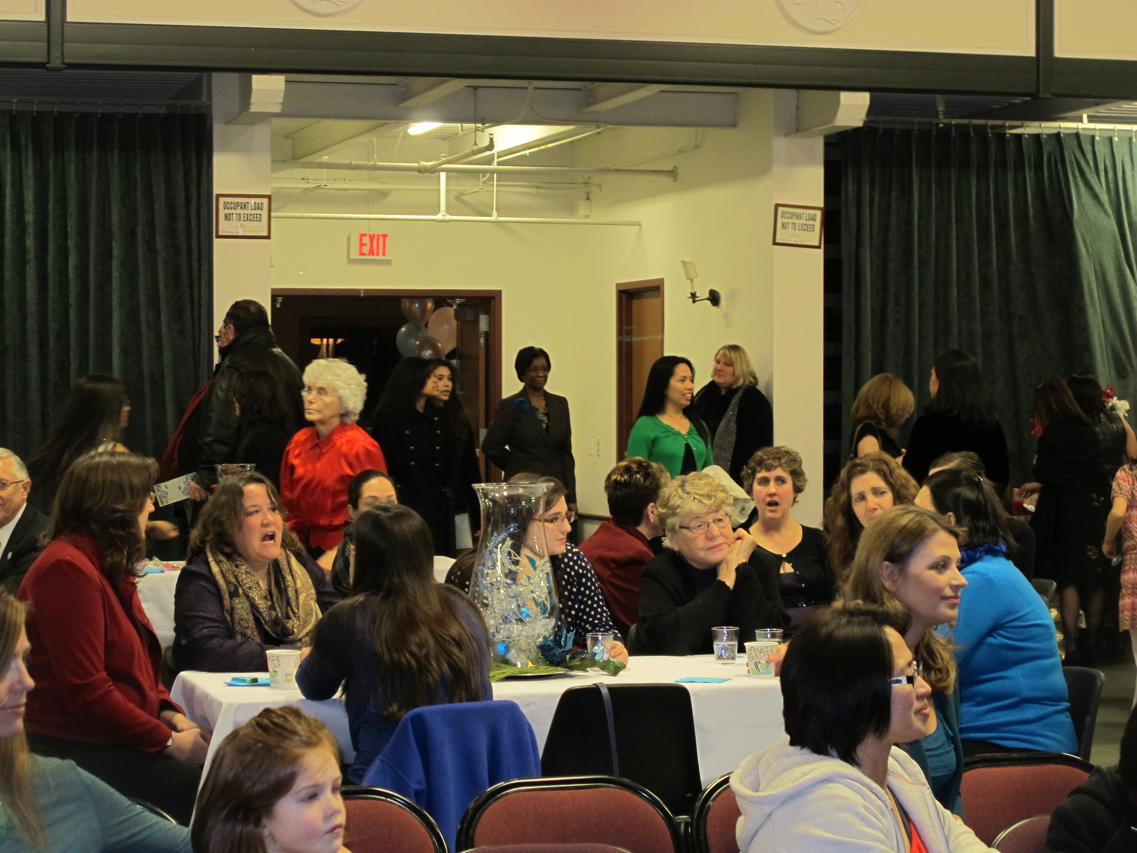 Girls gathering for Hinsdale Adventist's Girls Night Out