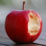 apple with bite