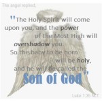 Luke 1:35 Scripture Art