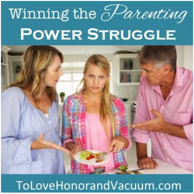 Winning the parenting power struggle