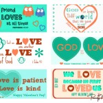 Valentine's Day Printable with Scriptures