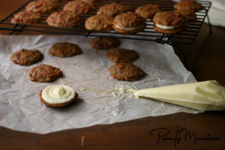 carrot cookies for thanksgiving dessert