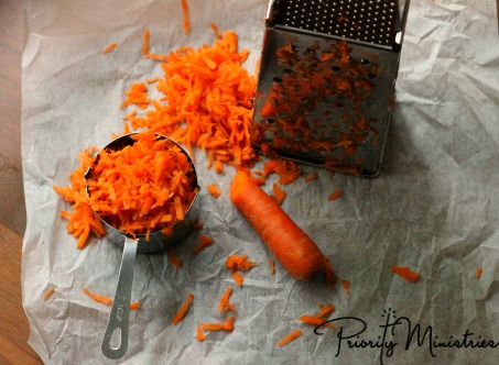 Putting shredded carrots in your thanksgiving dessert is a good idea!