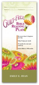 Guilt Free Bible Reading Plan